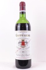 saint-émilion château la gaffelière premier grand cru classé rouge 1979