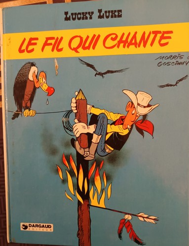 Lucky luke le fil qui - bd,