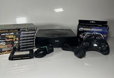 Pack Sega Saturn Avec X8 Jeux, Câbles + Manettes SUPER PACK TRÈS BON ÉTAT