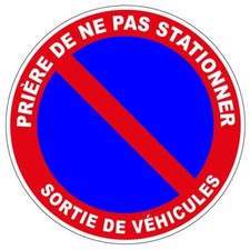 AUTOCOLLANT STICKER INTERDIT