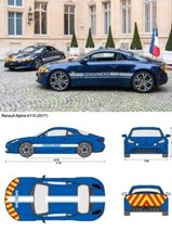 Décalcomanies Police