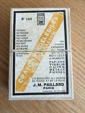 Ancienne boite de craie