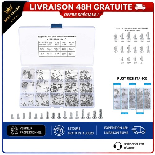 800 pcs micro vis - 800,
