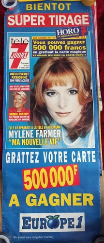 Mylène farmer special affiche - special,