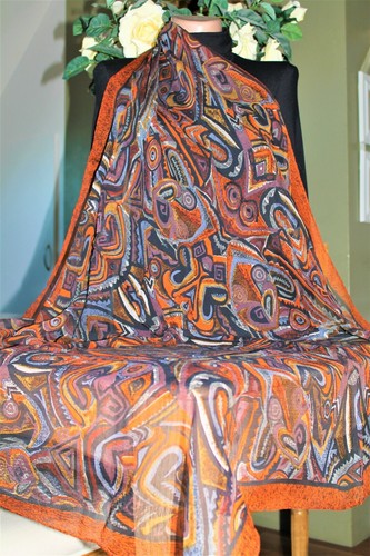 Grand foulard shawl - foulard/shawl/scal★, xl