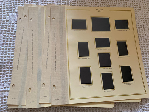 Feuille ceres presidence 1985 - feuille,