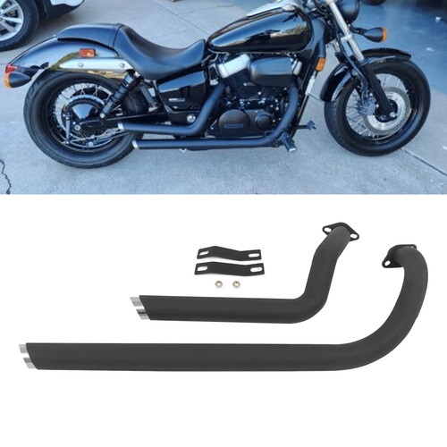 Shortshots staggered exhaust - staggered,