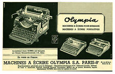 Publicité ancienne Olympia