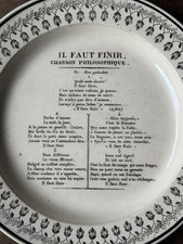 Montereau Talking Plate Early