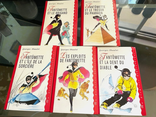 Fantomette chaulet lot - 5, ma