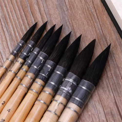 Pinceau aquarelle poil