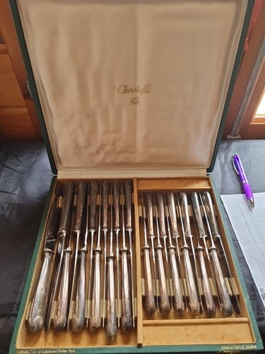 Christofle boite coffret 24 - christofle,