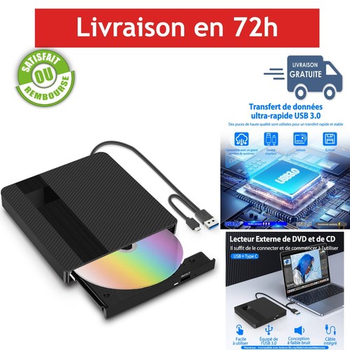 Lecteur dvd externe usb 0 - externe,