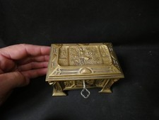 Coffret en bronze art nouveau Mucha boite a bijoux art nouveau   oc32