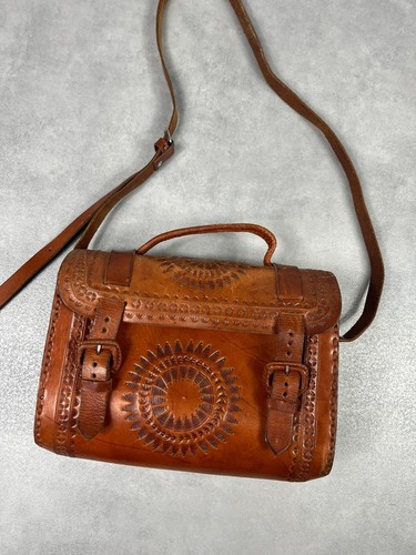 Vintage archive marron - , cuir