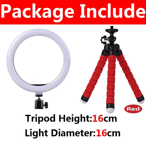 Inch led selfie - ring, light