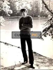 Vintage Original B&W Photo, Noel Deschamps a French Singer in 1964
