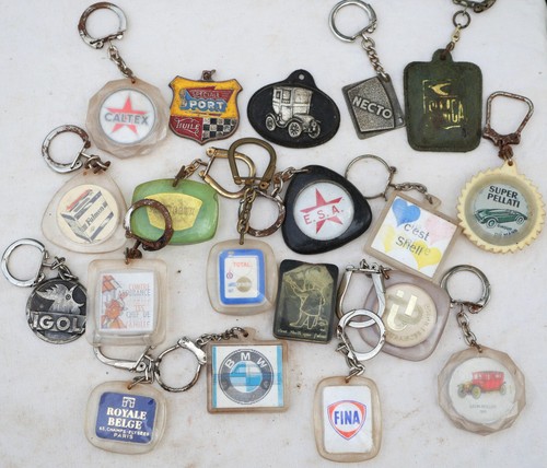 Lot porte clefs garages - porte-clefs,