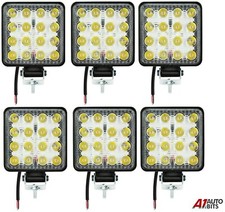 10.2cm 48w Carré LED Travail