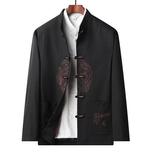 Hommes chinois dragon broderie - chinois,