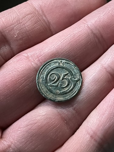Bouton 25e regiment - du,