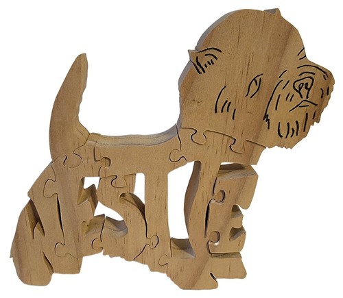 Westie handmade wooden - westie,