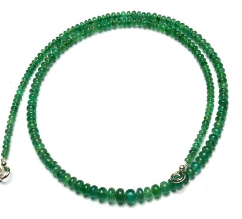 Collier perles rondelle - de,