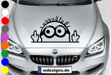 WD Autocollant Voiture Minion