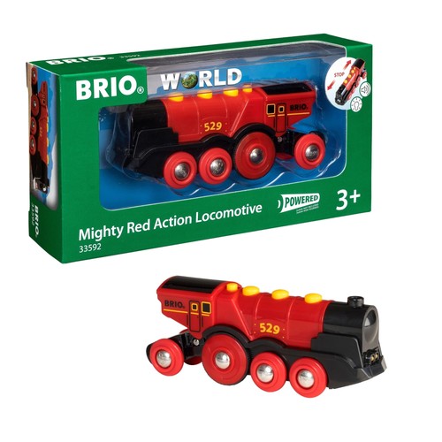 Brio world 33592 - mighty, red