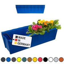 Bac À Fleurs Pour Europalettes Ensemble De 2 Bleu Bac À Plantes Bac De Balcon