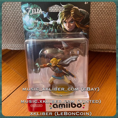 Figurine amiibo 2023 zelda - amiibo,