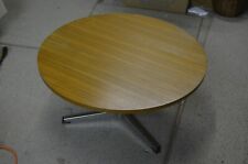 ANCIENNE TABLE DE SALLE D ATTENTE SALON TEK TRIPODE CHROME MODERNISME ART DECO