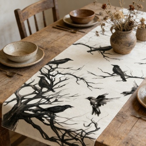Table halloween avec motif - halloween,