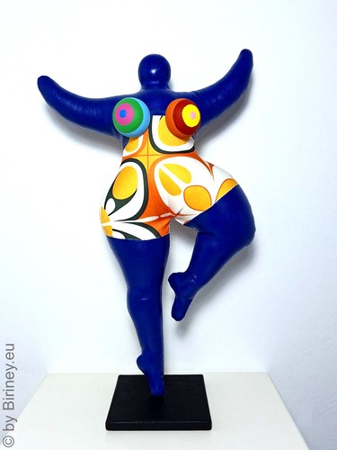 Figurine nana bleu cm - nana,