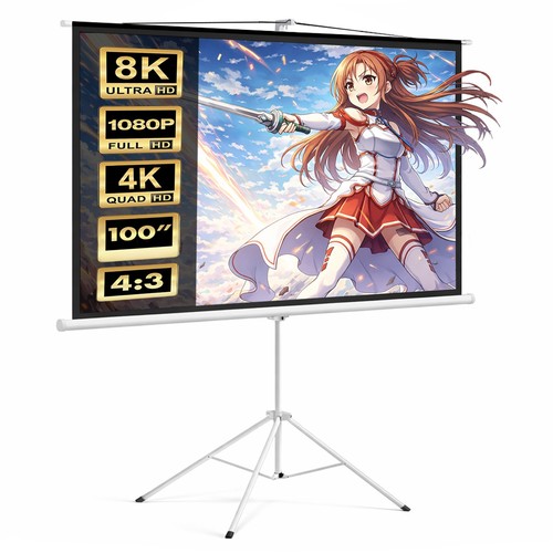 Ecran projection sur - projection, pied