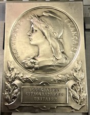 MÉDAILLE PLAQUE  PAR ROTY