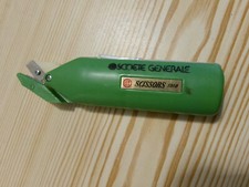 ciseaux de coupe électrique à piles Publicité Société Générale années 80