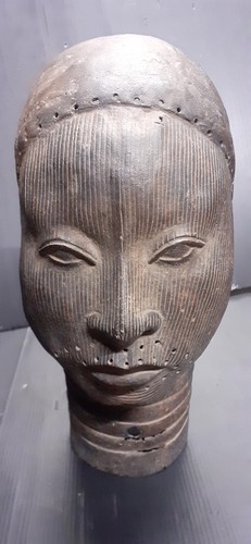 Tête ifé bronze nigeria - ifÉ, en