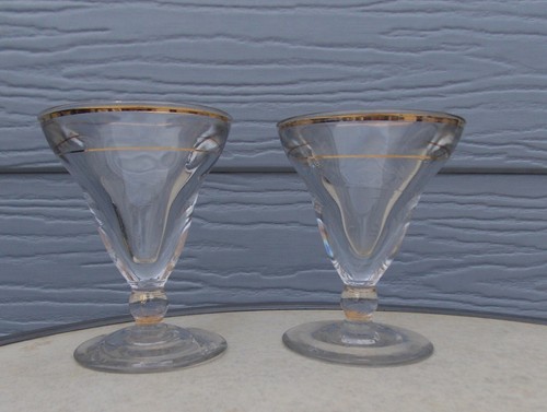 Anciens verres bistrot moule - anciens,