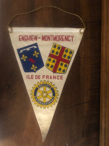 Ancien fanion rotary - fanion,