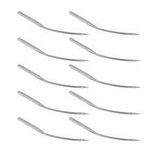 Lot de 10 aiguilles courbées