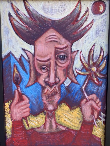 Peinture art brut - art,