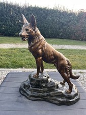 Statue Regule Chien L.Carvin