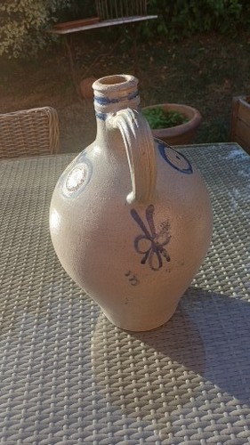 Cruche pot grès alsacien - cruche, en