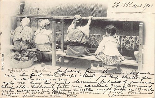Algérie fabrique tapis - algérie,