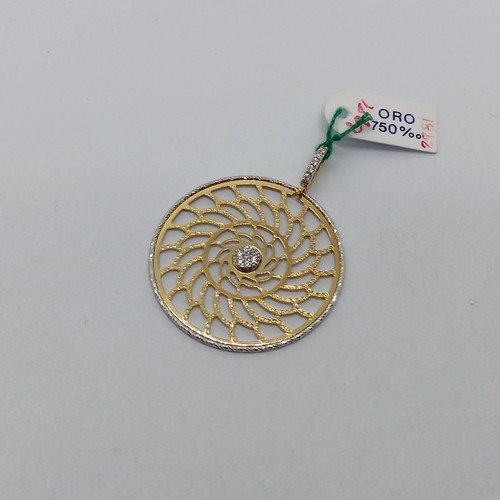 Pendentif soleil blanc - en,