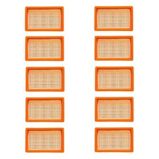 10X Filtres Plats Pour KÄRCHER Comme 2.863-005.0 MV 4 5 6 P WD4 Ensemble Premium