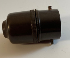 Douille baionnette pour câble souple - Matériel électrique ancien en BAKELITE #2