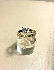 solitaire diamant 0,40 ct or