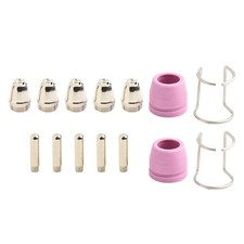 Kit électrode et buse 14 pièces pour découpeur plasma AG60 avec durabilité a